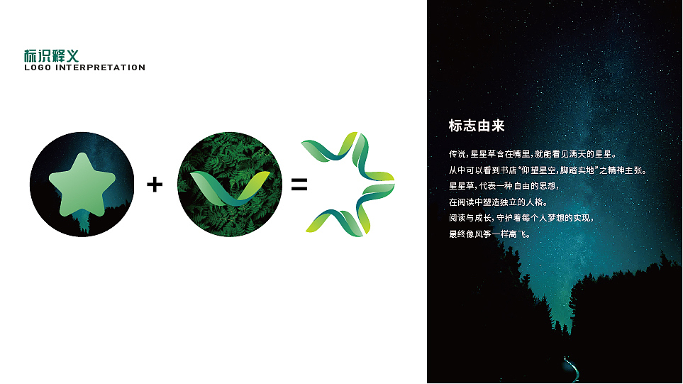星星草书屋LOGO-基础VI