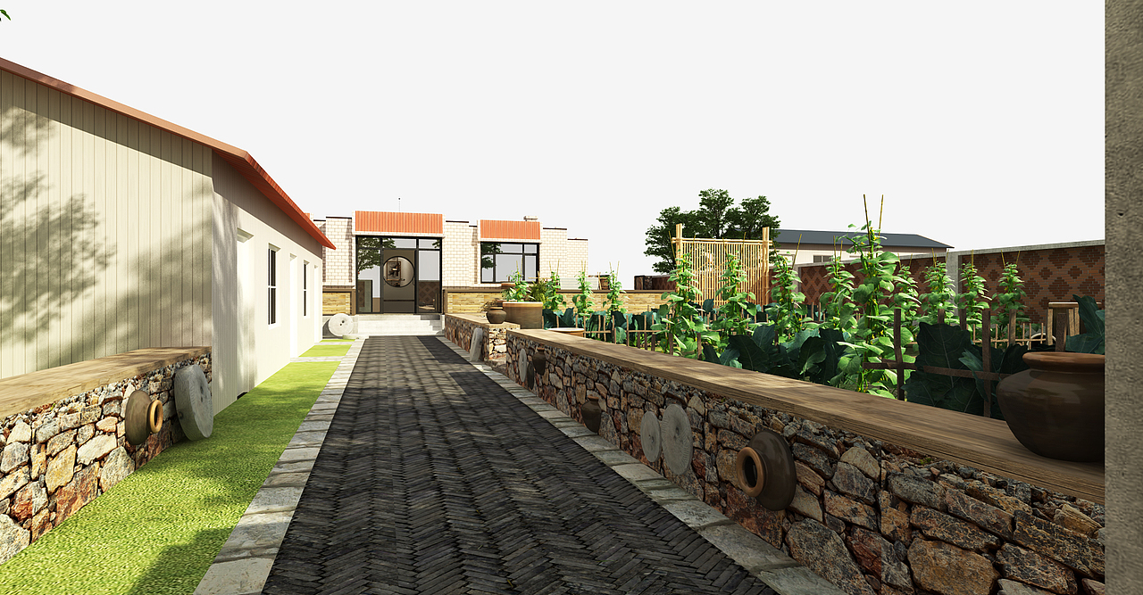 盘锦石新镇民宿方案设计（图ZMjc3MjUyMTE2） - 家装设计 - 站酷设计师我是柴某人原创素材 - 站酷ZCOOL