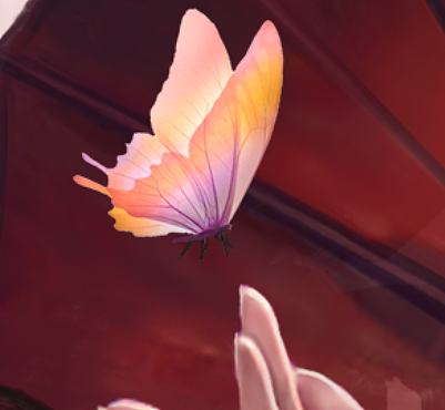 古风人物设定海报