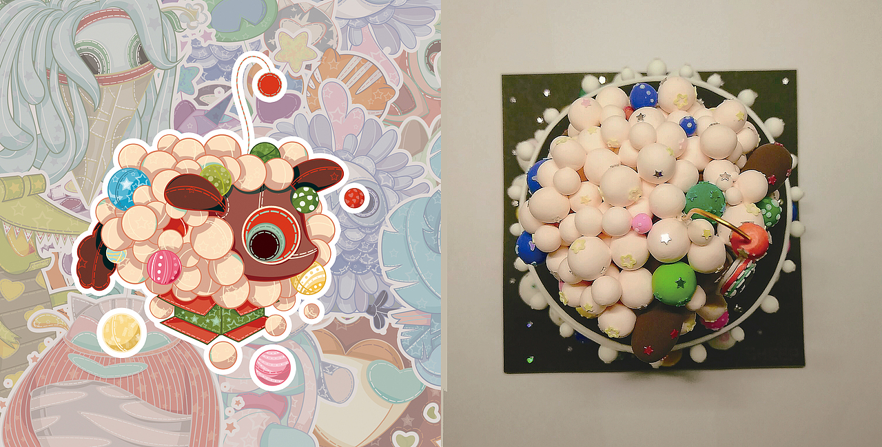 卡通不织布手工周边（图ZOTE2MDc4NDg=） - 其他手工艺 - 站酷设计师嗑瓜子不原创素材 - 站酷ZCOOL