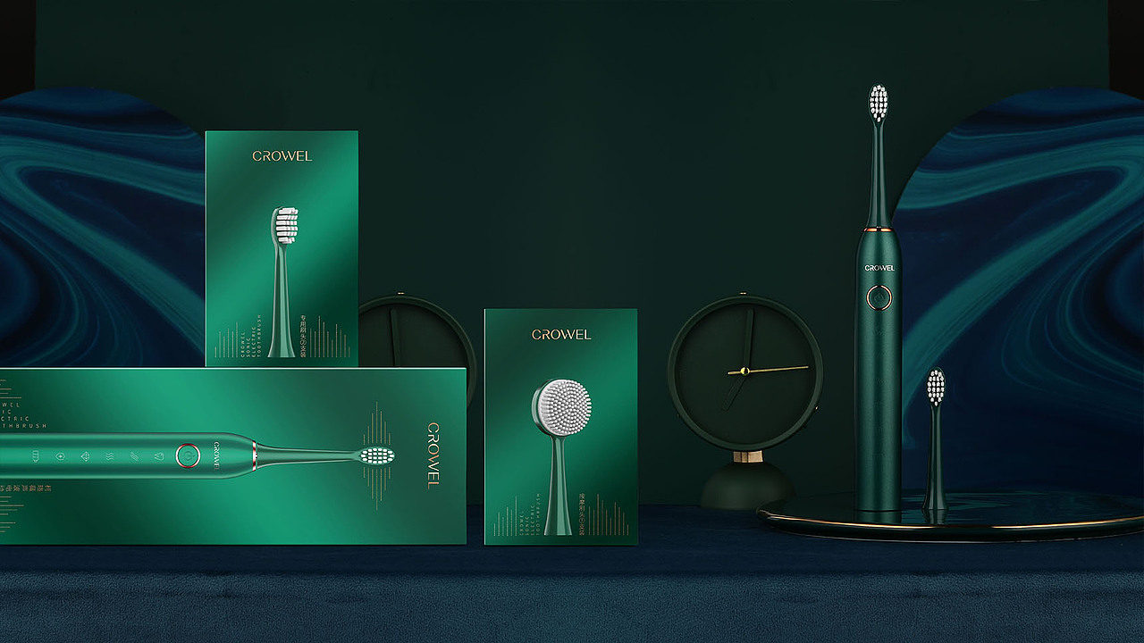 柯珞薇声波电动牙刷包装设计（图ZMjY5ODE3ODEy） - 包装 - 站酷设计师枫桥包装设计原创素材 - 站酷ZCOOL