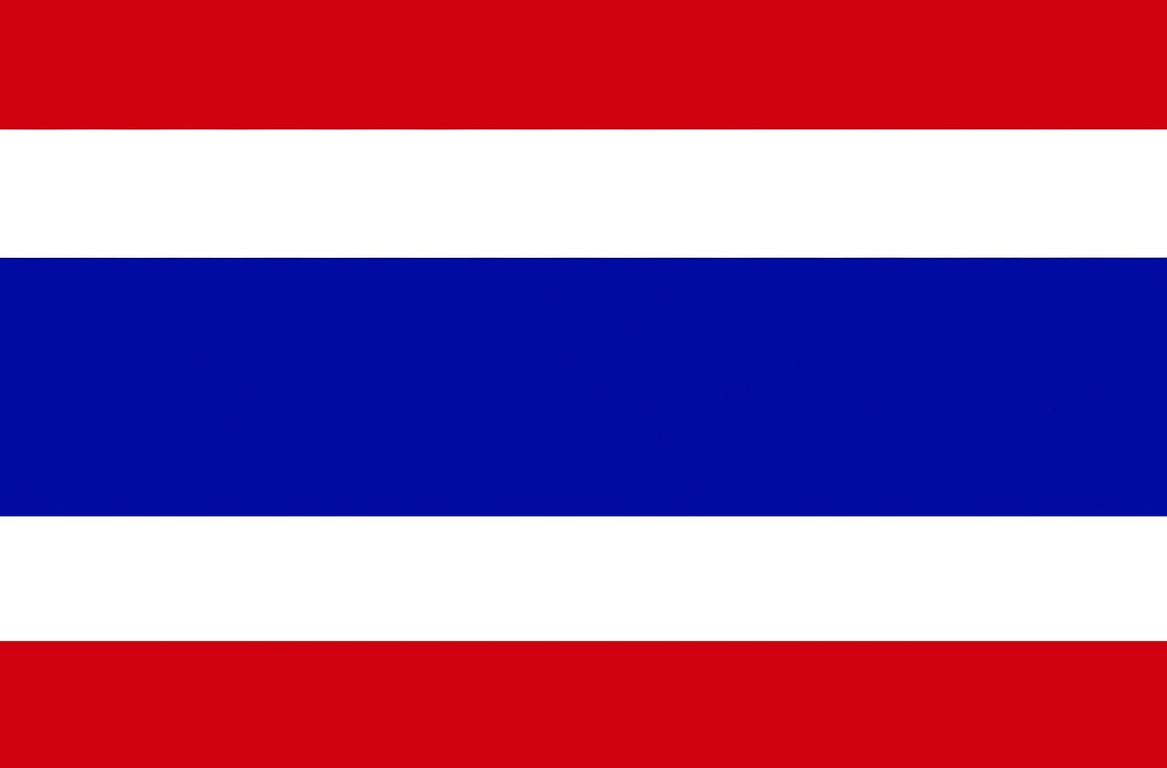 灵感颜色与泰国国旗相呼应