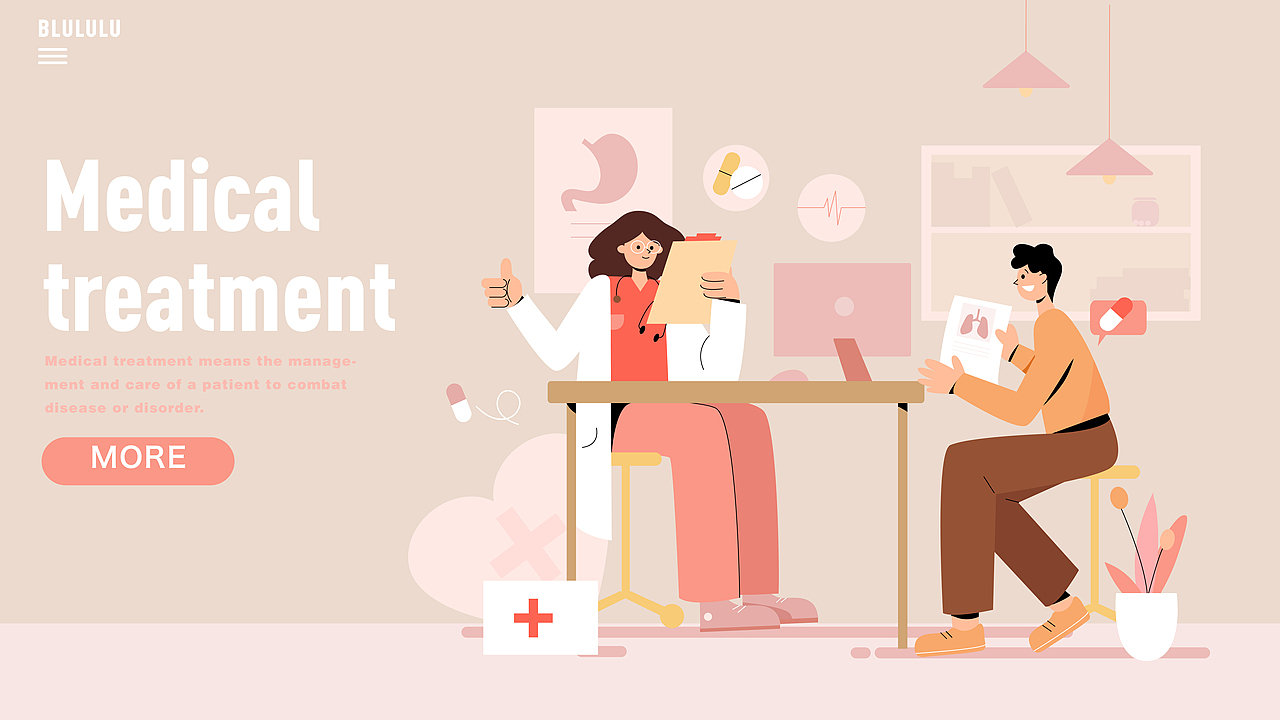 扁平人物插画系统