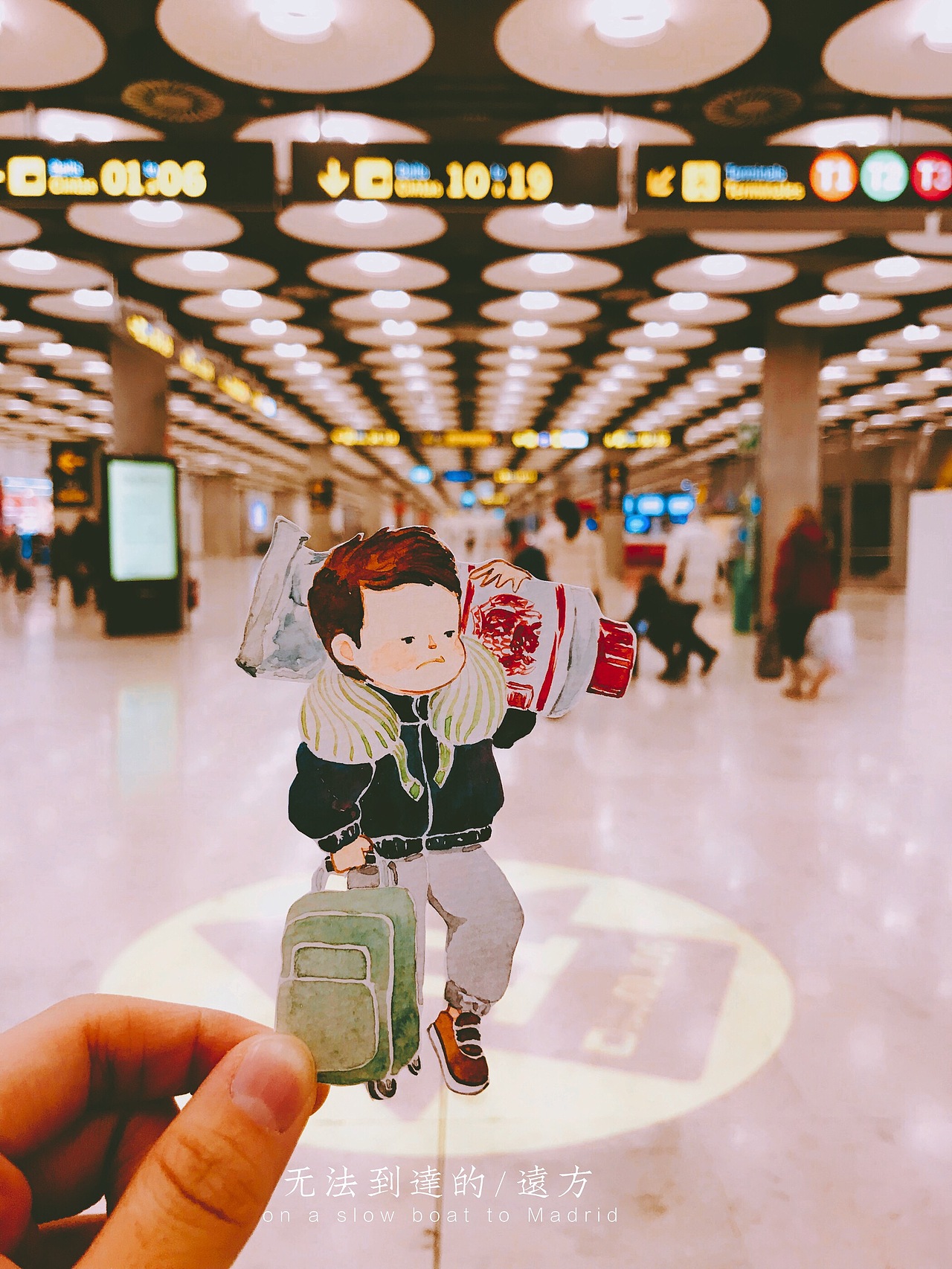 西班牙逛吃之旅边走边画（图ZMTc1MzAxMjA0） - 创作习作 - 站酷设计师蘑菇piu原创素材 - 站酷ZCOOL