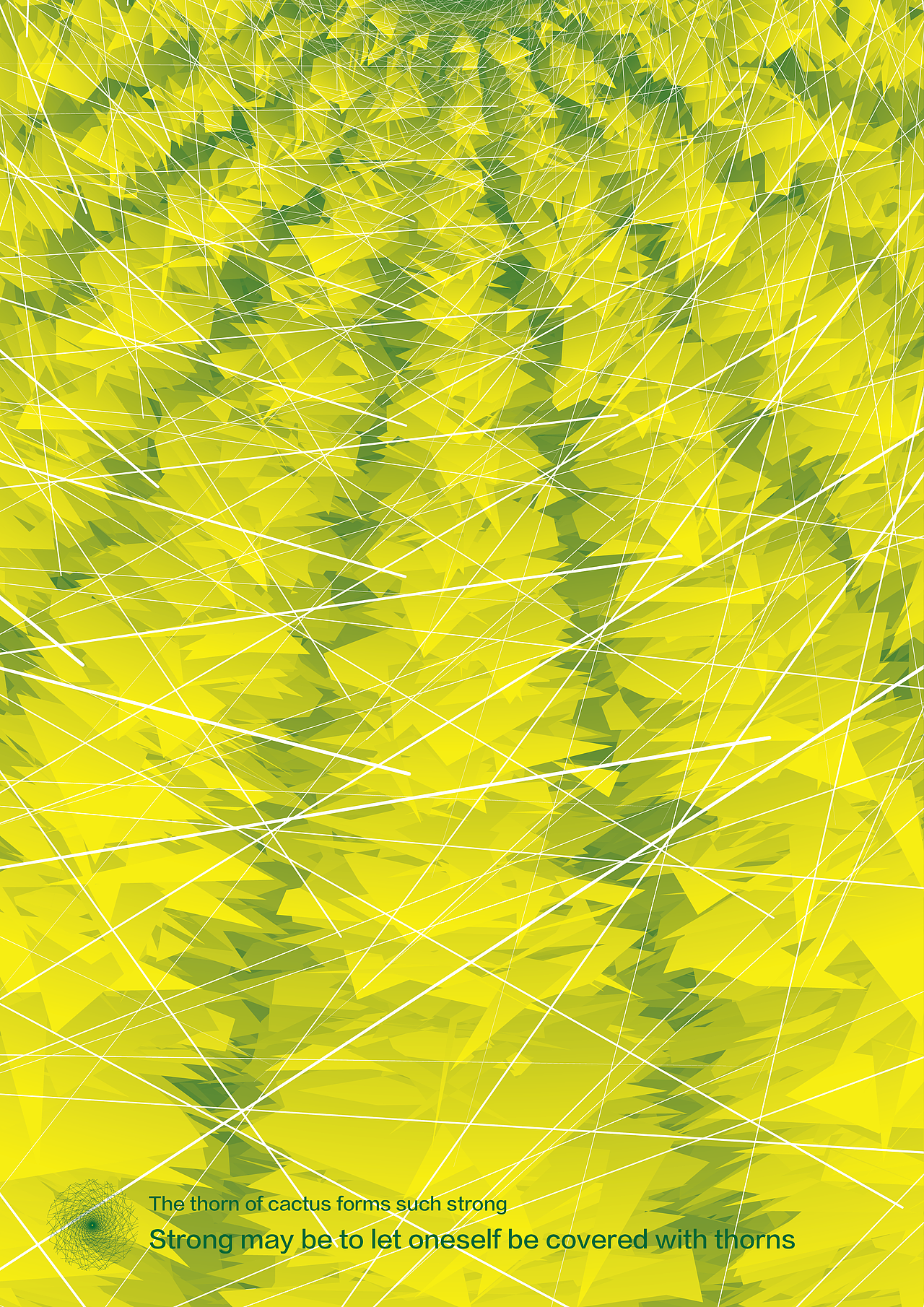 《仙人球》图形创意