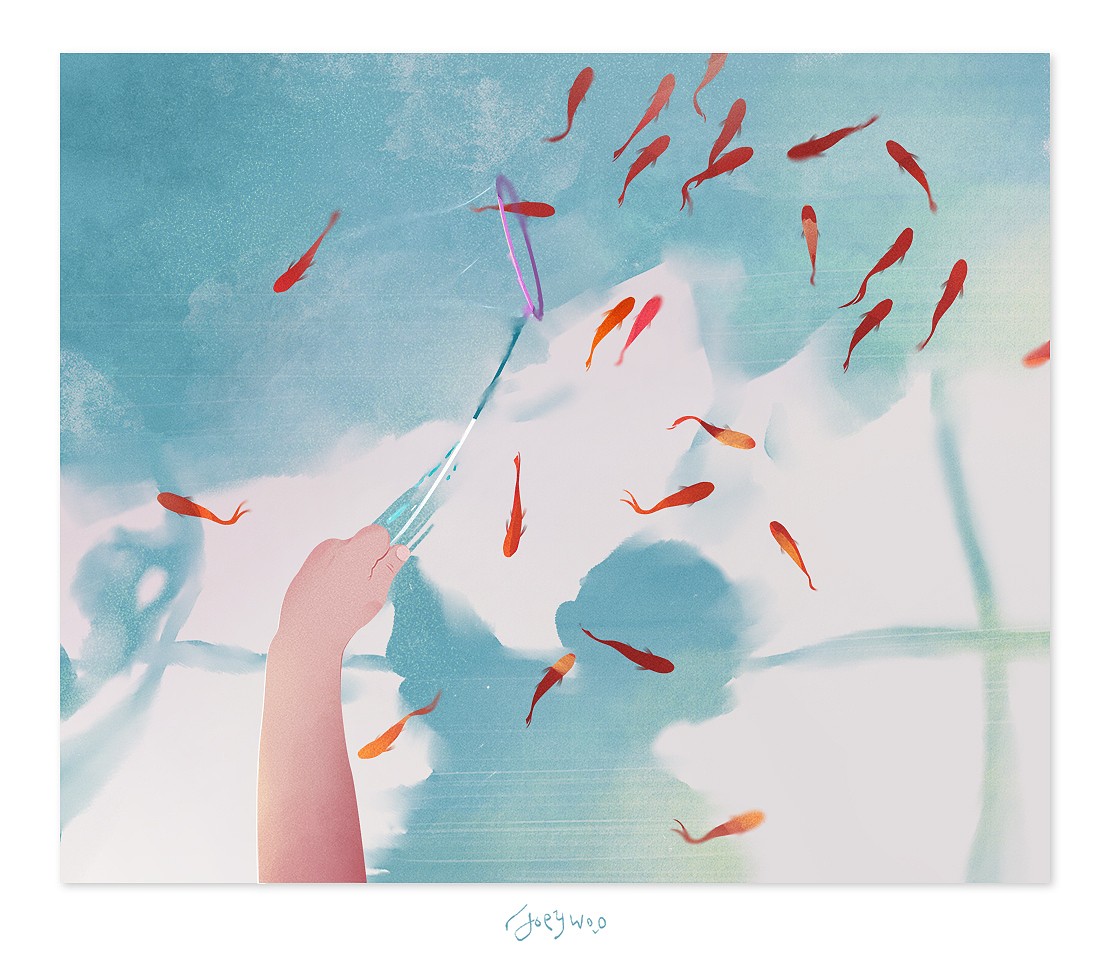 夏日备忘（图ZMTk2OTY3NDYw） - 创作习作 - 站酷设计师吴草草原创素材 - 站酷ZCOOL