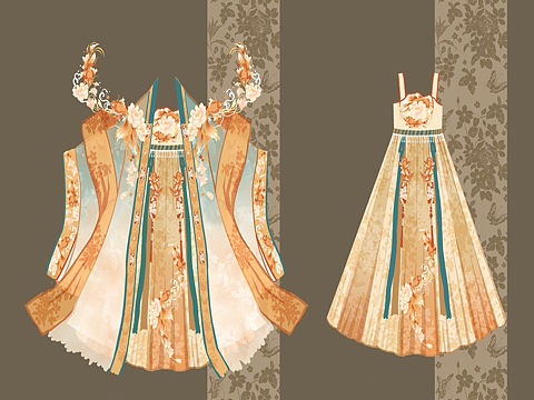 近期汉服设计作品合集