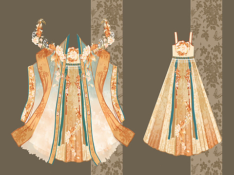近期汉服设计作品合集