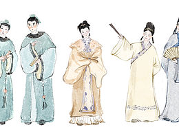 梁山伯与祝英台#国风插画3绘本3西安木丁插画