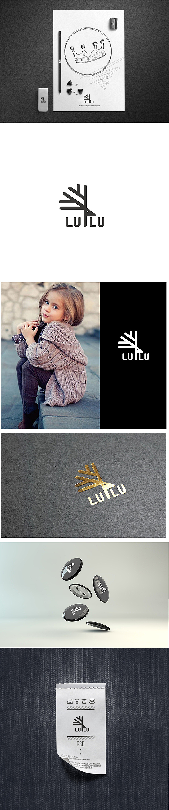 Lulu童装logo设计/森系/天然/舒适/简约/（图ZNzQ2NzY3NTI=） - Logo - 站酷设计师叁月CHU原创素材 - 站酷ZCOOL