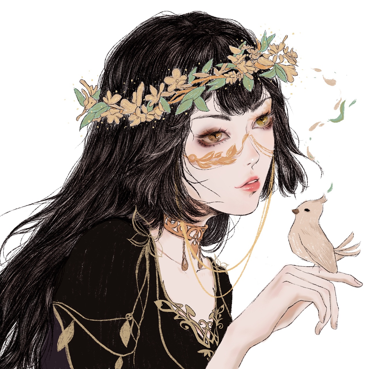 毛毛 人物插画 合集