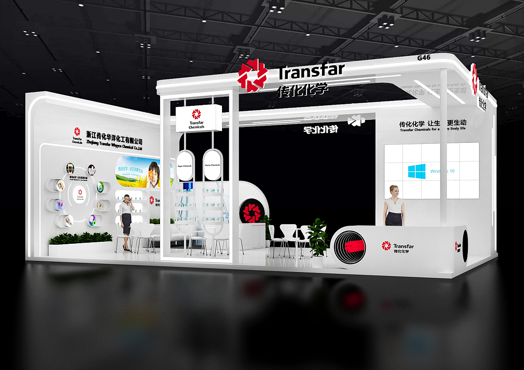 3D设计-木结构特装展台设计