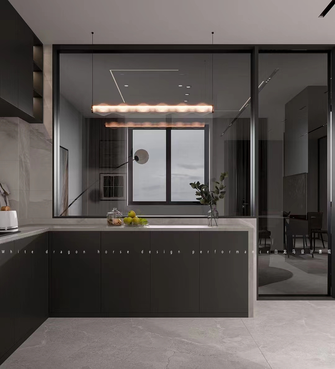 现代风格——白龙马效果