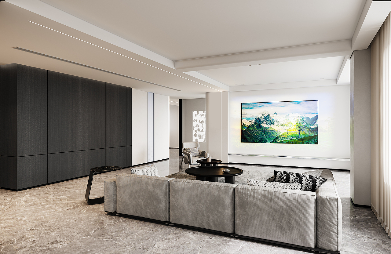 现代简约家装效果图（图ZMzEzMjIxODEy） - 家装设计 - 站酷设计师汪晓原创素材 - 站酷ZCOOL