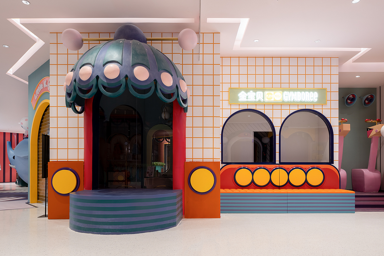 昆山 万象汇儿童主题公区设计 | 唯想国际X+Living（图ZMzI1Nzg0NjEy） - 商业空间设计 - 站酷设计师李想_唯想国际原创素材 - 站酷ZCOOL
