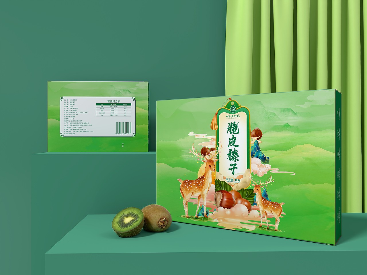 鹿野苑农产品包装设计（图ZMzI2ODIzMzQ0） - 包装 - 站酷设计师zqichao原创素材 - 站酷ZCOOL