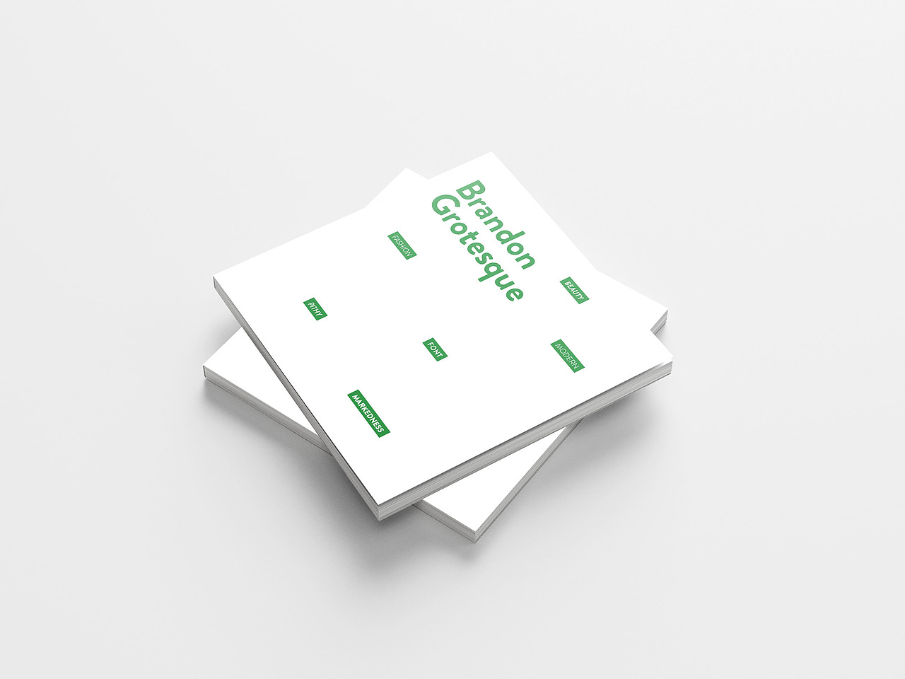 字体样书排版设计