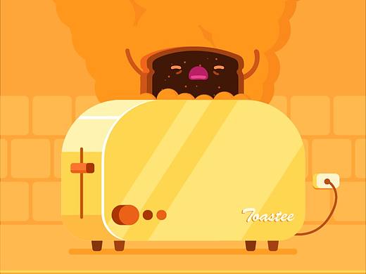 萌萌哒面包机MG动画