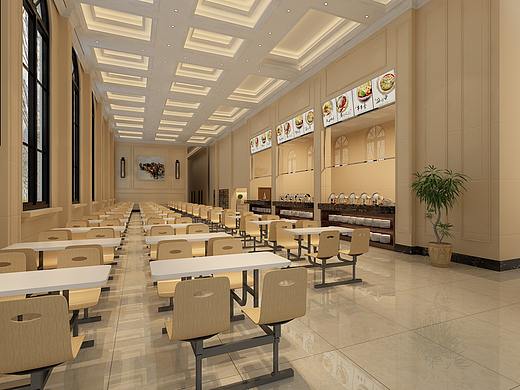 食堂（個人主頁-ZNTQ4MjkyMDA=） - 建筑/空間 - 站酷設(shè)計師一柯芯原創(chuàng)素材 - 站酷ZCOOL