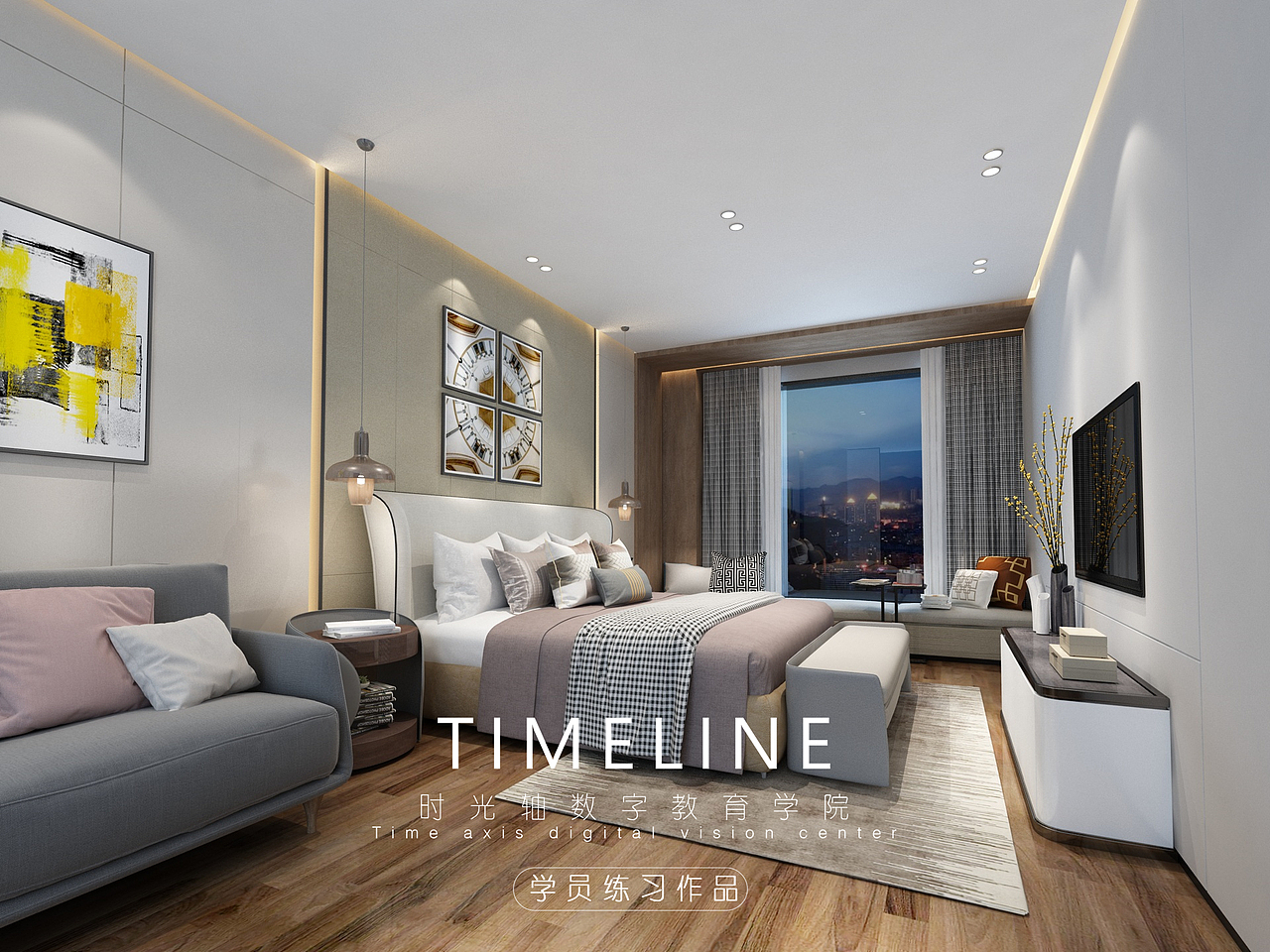 时光轴动画21室内制作