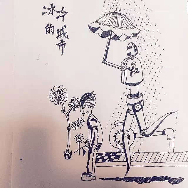 一种生活的心情，随手而作（图ZMjM5NzUzMTI=） - 商业插画 - 站酷设计师丿青丶歌原创素材 - 站酷ZCOOL
