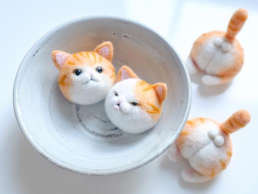 数绵羊羊毛毡猫狗串烧