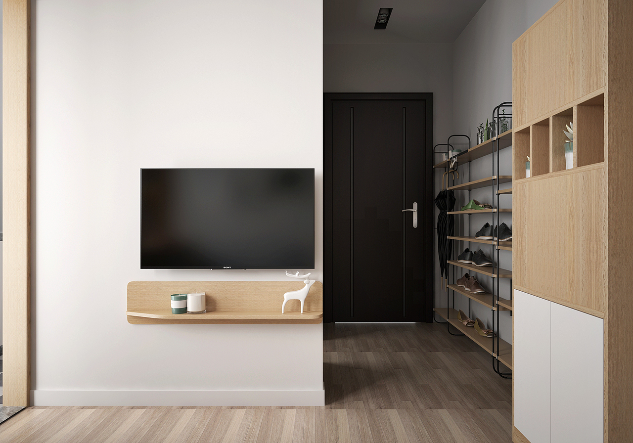 一个好酒的单身公寓