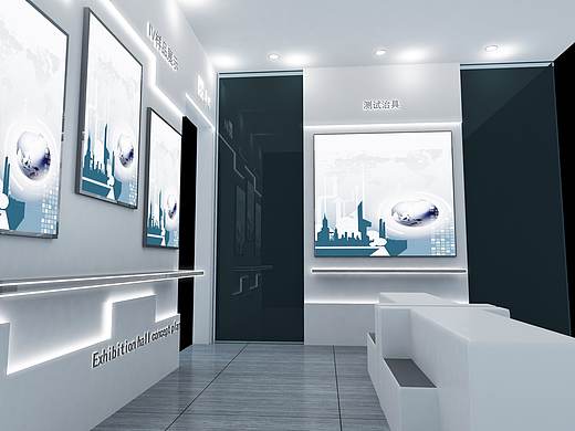 3D设计效果图▪华润展厅展会设计