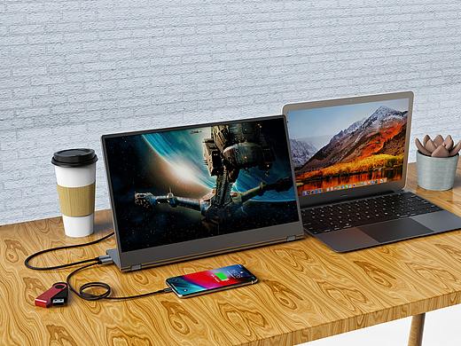 折疊顯示屏產(chǎn)品場(chǎng)景渲染- 一周一練（個(gè)人主頁(yè)-ZNTI5OTM4NjA=） - 電子產(chǎn)品 - 站酷設(shè)計(jì)師要飛的螞蟻原創(chuàng)素材 - 站酷ZCOOL