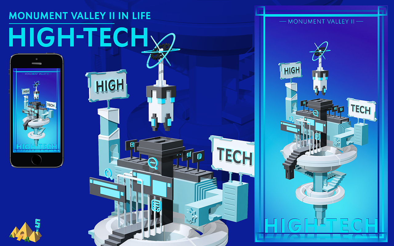 纪念碑谷II生活·MONUMENT VALLEY II IN LIFE（图ZOTc0MzAxMjg=） - 商业插画 - 站酷设计师Samuel君原创素材 - 站酷ZCOOL