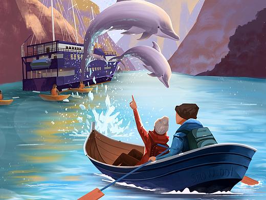 臨摹一幅優(yōu)秀作品（個(gè)人主頁-ZNDM5NTEzOTI=） - 藝術(shù)插畫 - 站酷設(shè)計(jì)師小龍哥SHON原創(chuàng)素材 - 站酷ZCOOL