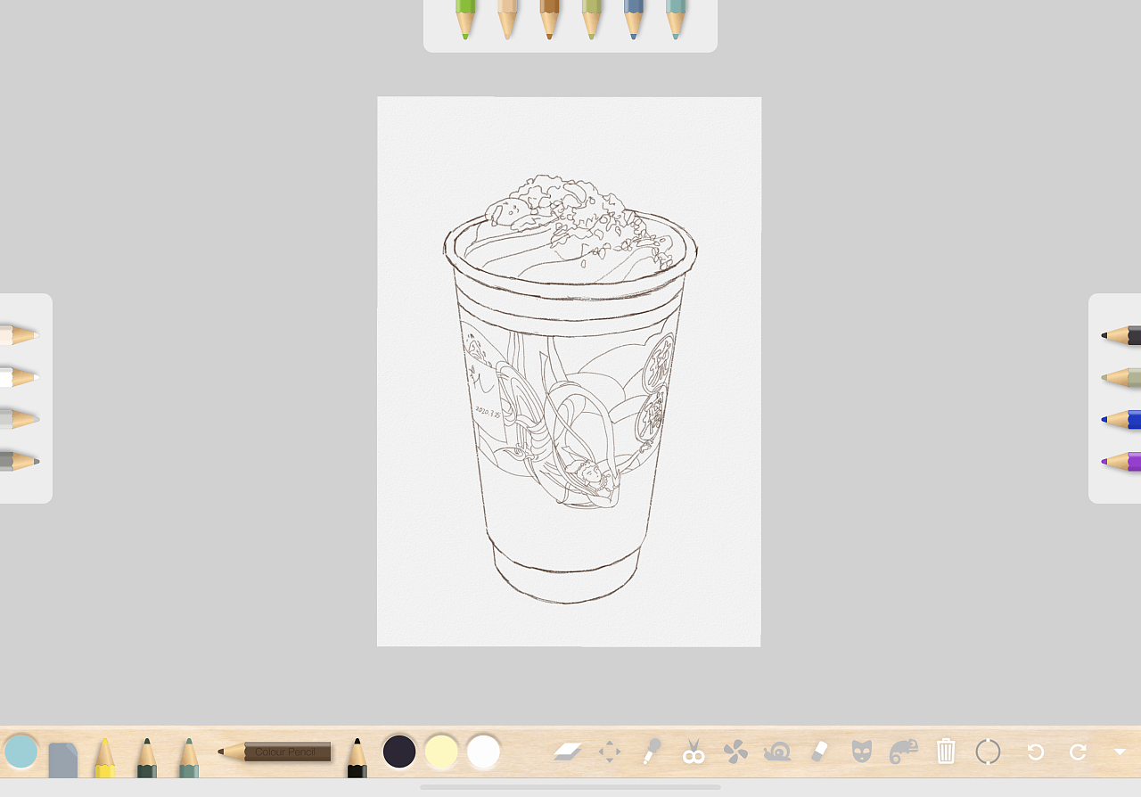 artset手绘奶茶茶颜悦色