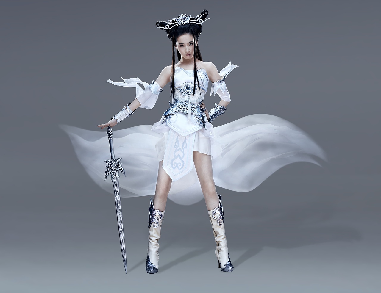 网易倩女幽魂代言刘亦菲