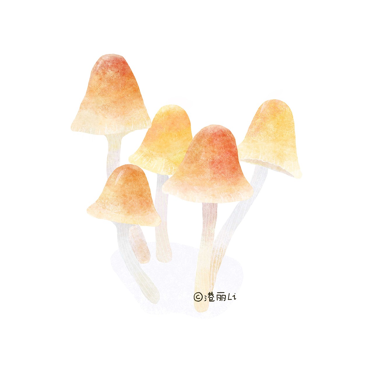 植物插画系列（图ZMTEzMTk1MDYw） - 艺术插画 - 站酷设计师Gangli港丽丽原创素材 - 站酷ZCOOL