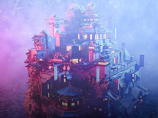 网易-神都夜行录三维创作