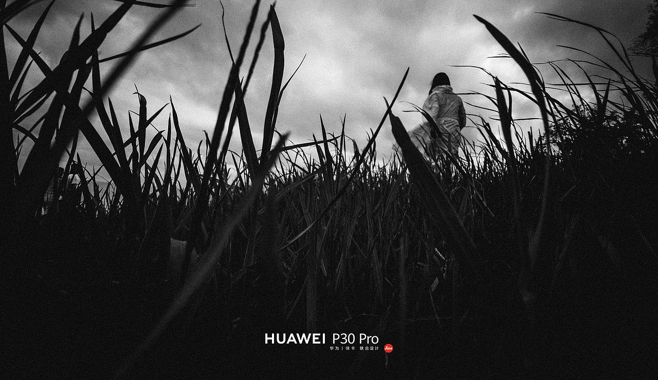 华为P30黑白样片