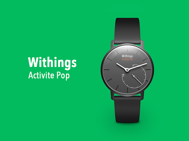 拟物练习-Withings Activite Pop（图ZOTI5NTEzOTY=） - 创作习作 - 站酷设计师fwbobo原创素材 - 站酷ZCOOL