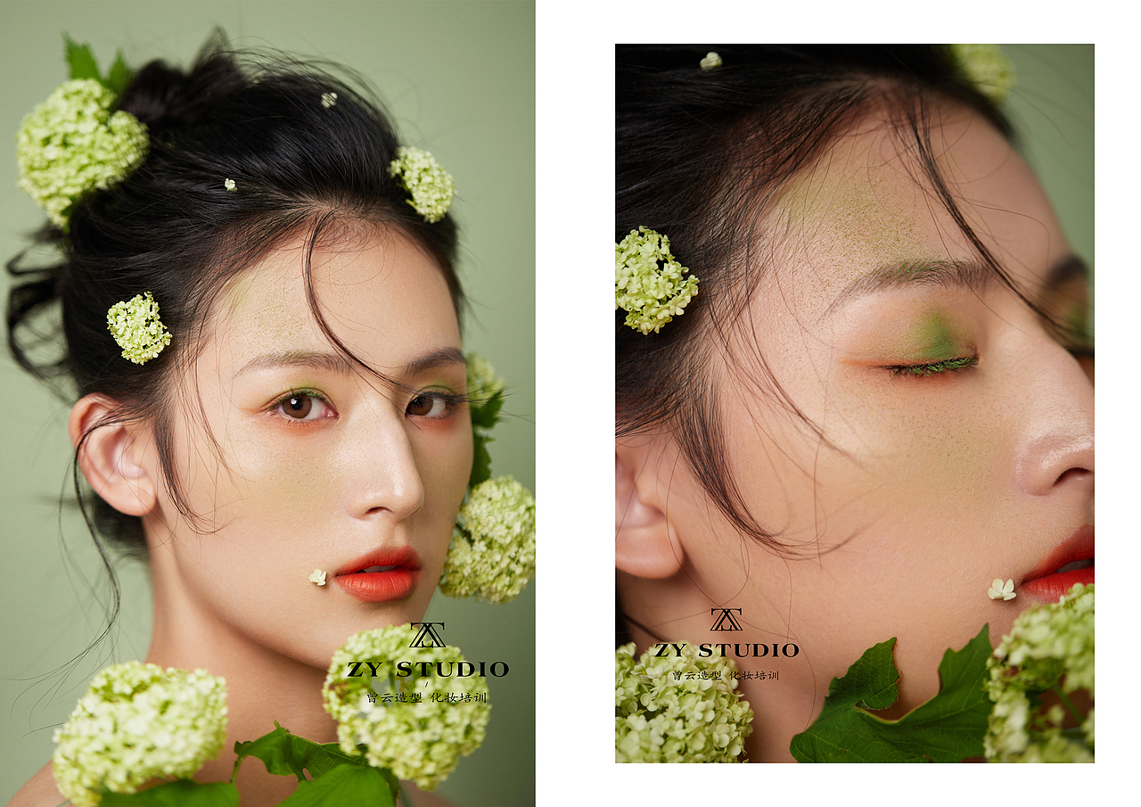 【曾云造型课堂】～森系风（图ZMjY2MDEwOTUy） - 人像摄影 - 站酷设计师曾云化妆造型原创素材 - 站酷ZCOOL