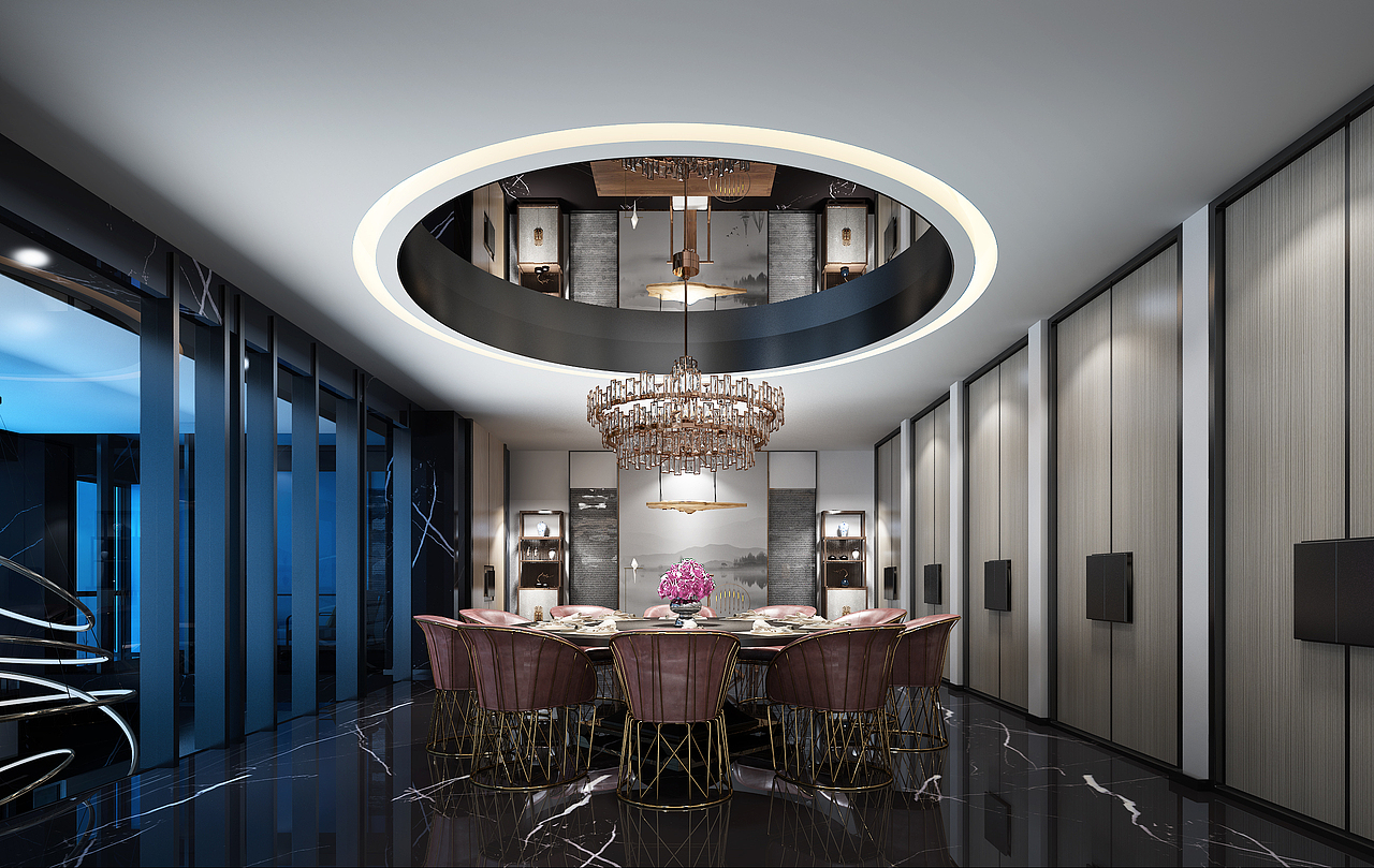 私人会所（图ZMTI1NzQ2MzA4） - 家装设计 - 站酷设计师魏丶十七原创素材 - 站酷ZCOOL