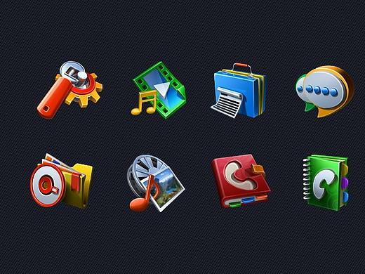 3D图标（个人主页-ZNDY0MzY3ODA=） - 图标 - 站酷设计师君莫笑先生原创素材 - 站酷ZCOOL