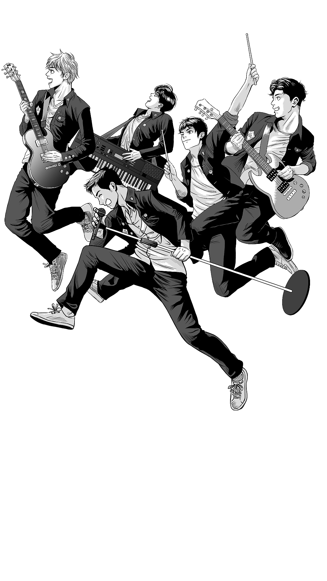 《明日之子》综艺海报漫画视觉（图ZMjI1MDc4MTIw） - 商业插画 - 站酷设计师盖括原创素材 - 站酷ZCOOL