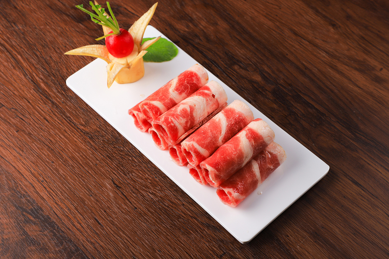 火锅店肉片-志云网络