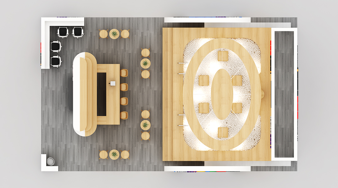 展厅效果图作品