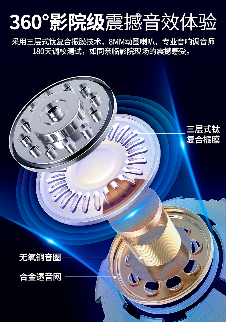 蓝牙耳机详情页