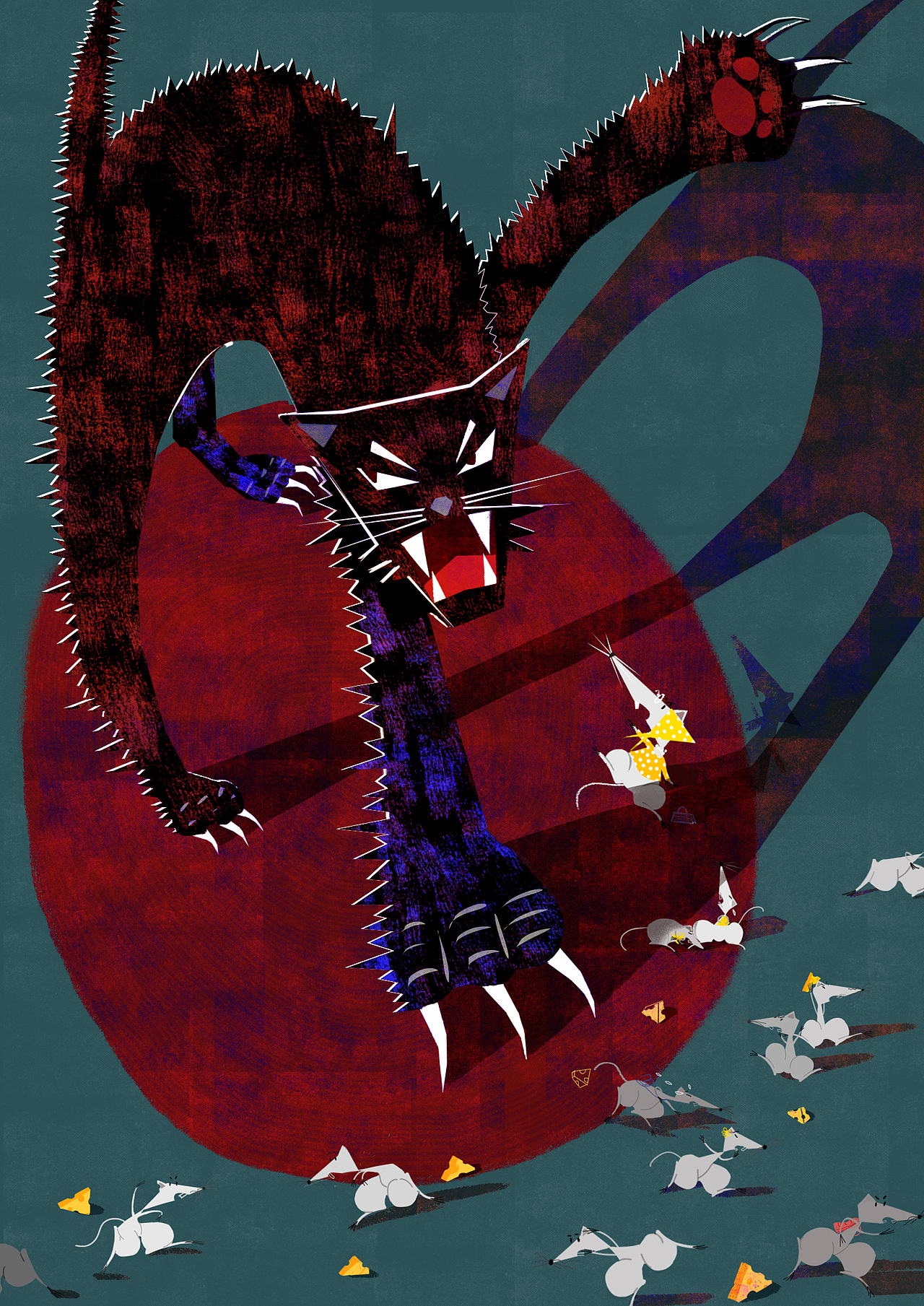 《不可思议的地球》插画（图ZMjY4ODk4NTU2） - 儿童插画 - 站酷设计师梦游野狗原创素材 - 站酷ZCOOL