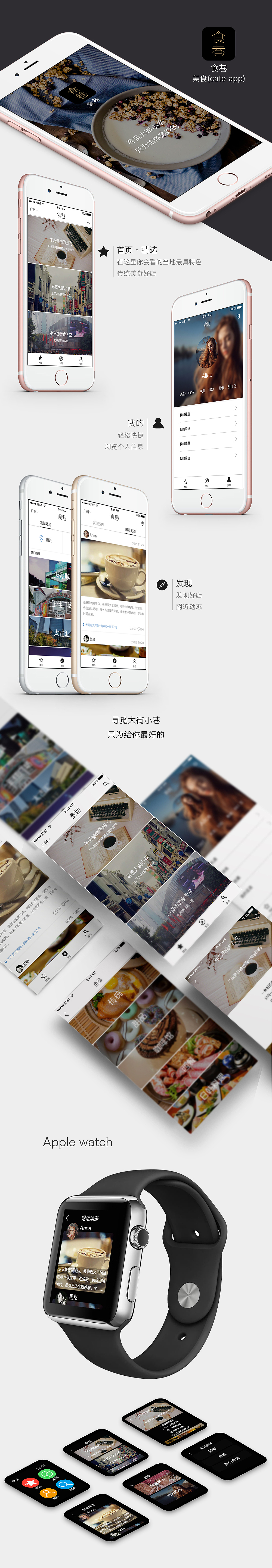 食巷（图ZNDkxNTQwOTY=） - APP界面 - 站酷设计师CJLA原创素材 - 站酷ZCOOL