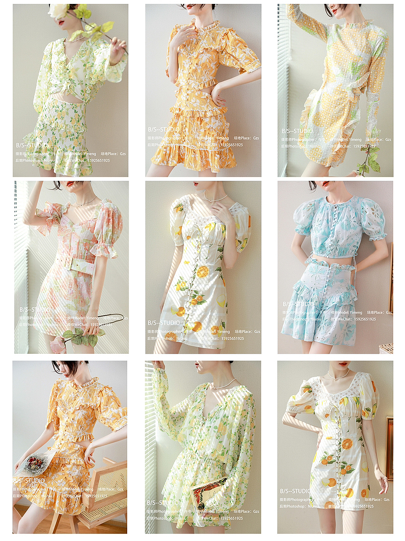 女裝春夏新品｜電商攝影（圖ZMzI1NTkwNTgw） - 時尚/藝術攝影 - 站酷設計師牛牛攝影工作室原創(chuàng)素材 - 站酷ZCOOL