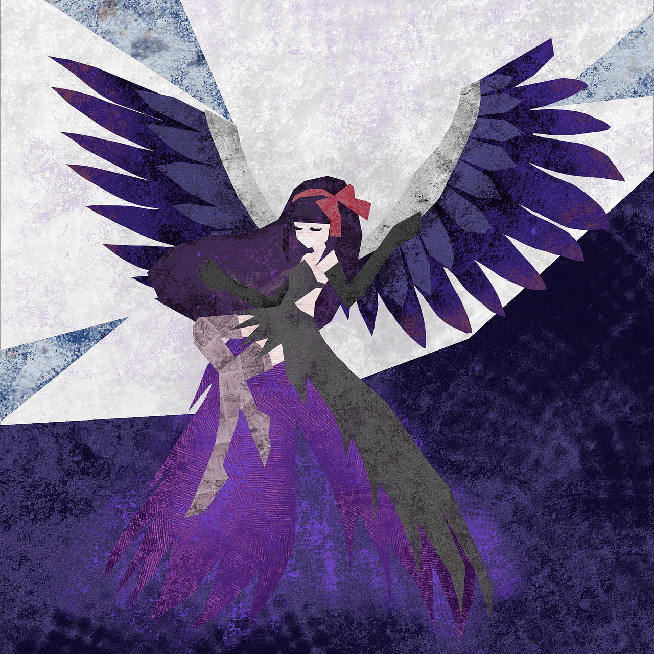 拼贴风格插画（图ZMjczOTE5OTcy） - 创作习作 - 站酷设计师插画师羽绒原创素材 - 站酷ZCOOL