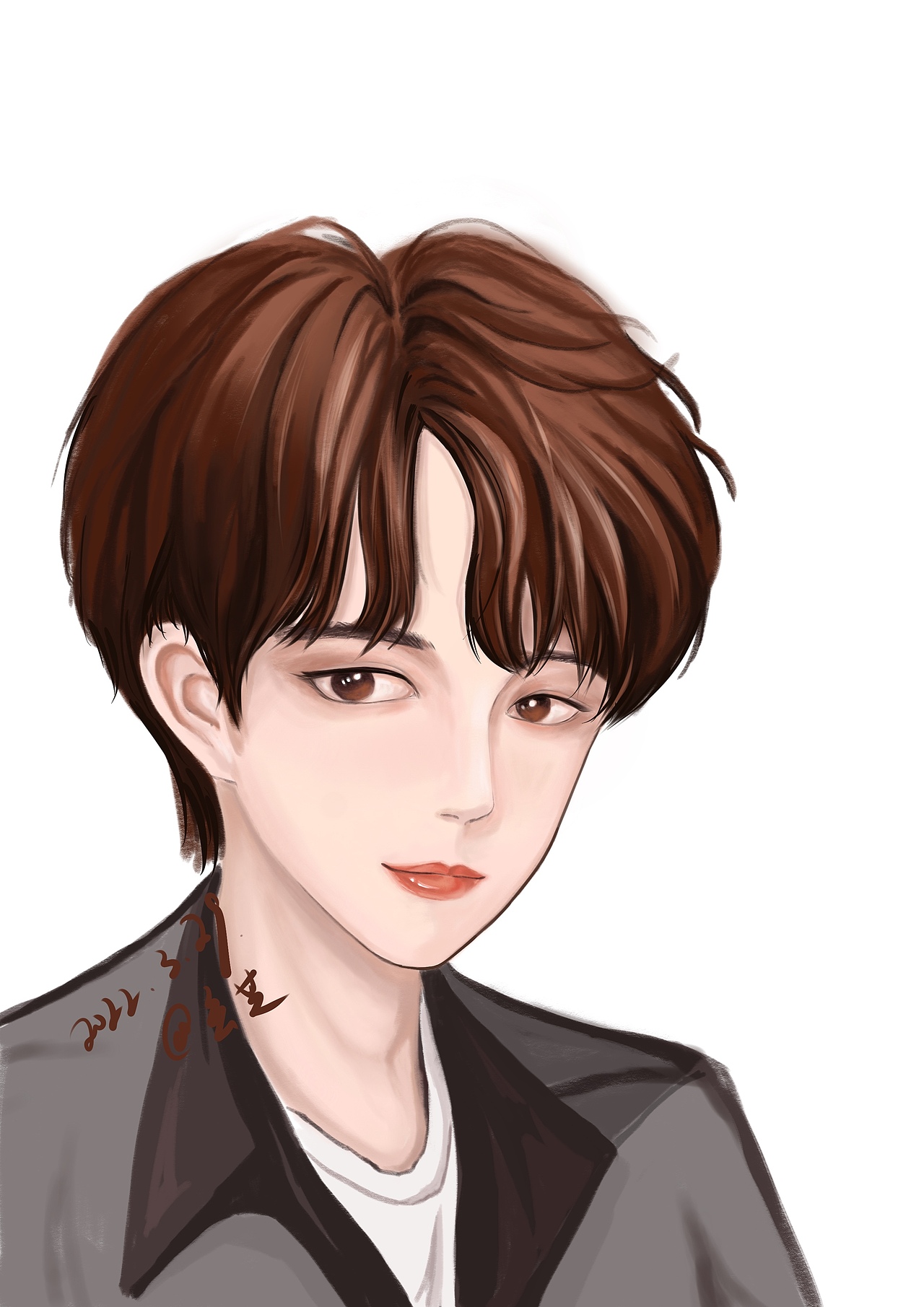 3月插画/人物插画/半厚涂人物插画系列（图ZMjk1NTU5NzI0） - 艺术插画 - 站酷设计师叁千樱原创素材 - 站酷ZCOOL