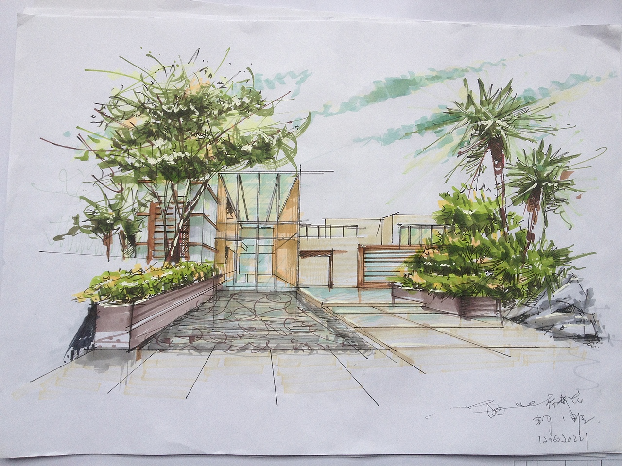 室内手绘作业（图ZMjI2OTU1NjA=） - 家装设计 - 站酷设计师创艺者21原创素材 - 站酷ZCOOL